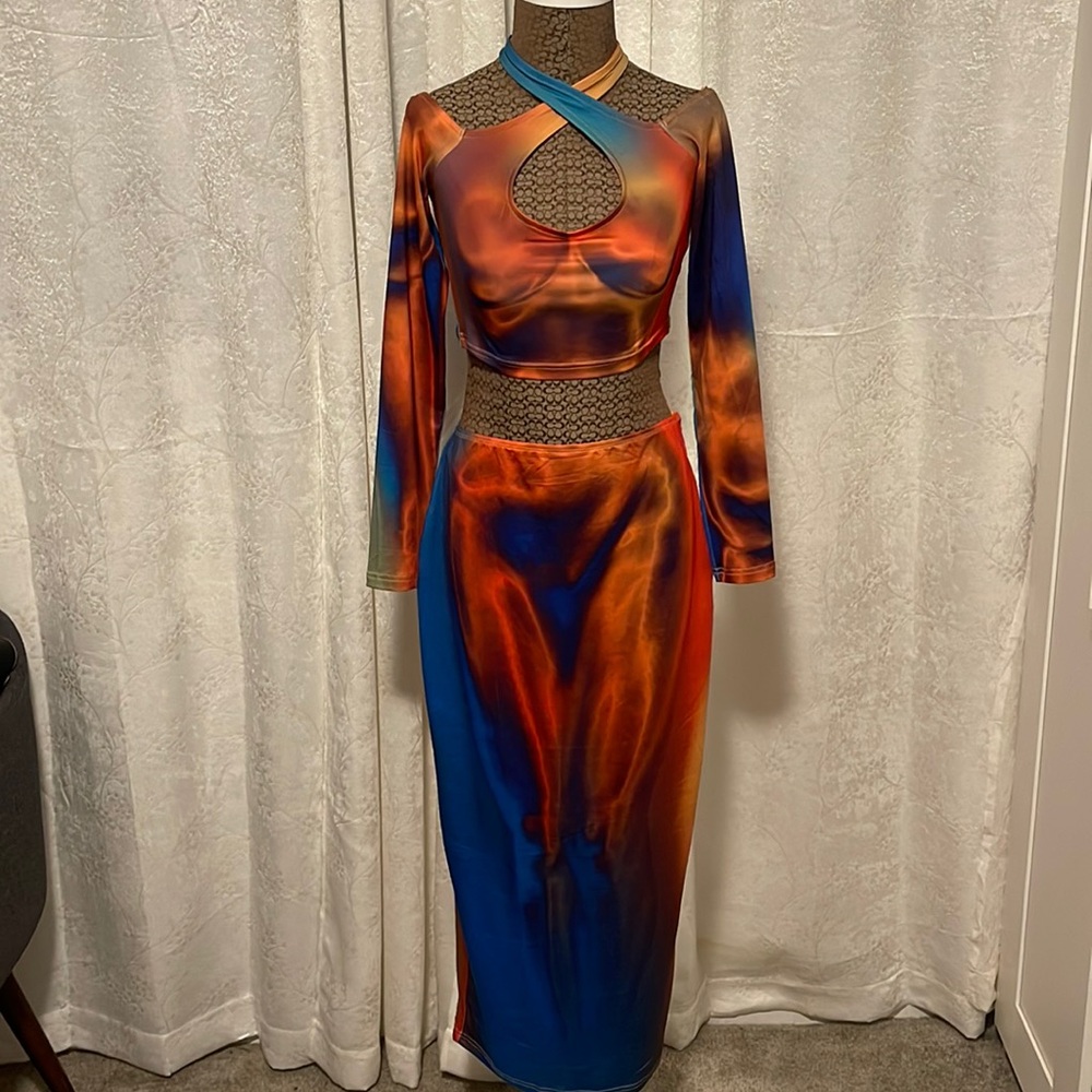 Feeling Heated Skirt set